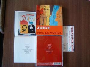 JUICE /デビューアルバム「 VIVA LA MUSICA」紙ケース