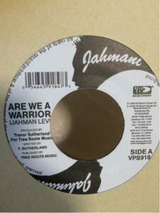 ijahman levy / Are We a Warrior 7 Augustus Pablo Hugh Mundell 希少盤 名曲