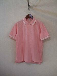 JUNKOSHIMADA pink polo-shirt with short sleeves (USED)72914②