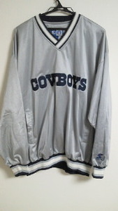  beautiful goods NFL COWBOYSkau boys warm-up jersey L