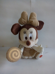 P3392♪Disney baby ミニーマウス ギミックぬいぐるみ