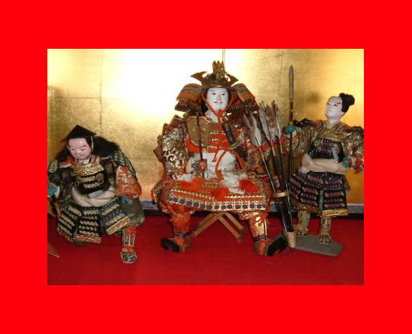 :Decisión inmediata [Museo de Muñecas] Muñeca japonesa May Doll 6, muñeca guerrera, Festival, Cinco, estación, Eventos anuales, Día del Niño, muñecas de mayo