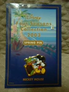 ● ディズニー Four Seasons Collection 2003 SPRING PIN ●