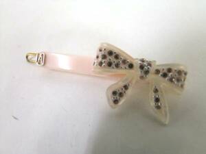 arek Sand ru*du* Paris * hairpin * ribbon * Kirakira pink 