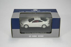 DISK KONE エブロ 1/43 ホンダ インテグラ タイプR ホワイト DC2