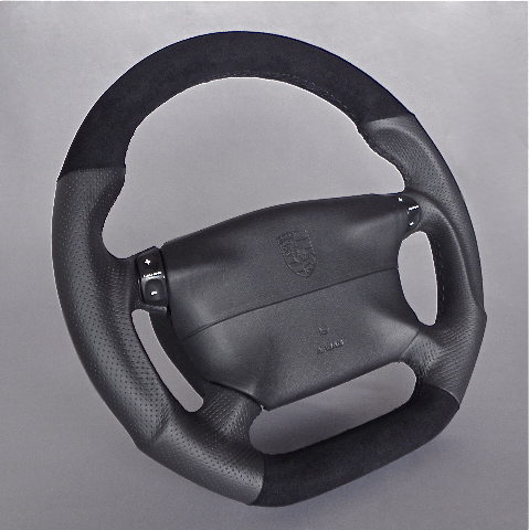 カーボン(CARBON)385 スエード ステアリング(Steering