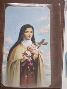 Art hand Auction Painting ★Saint Therese★Christian painting, antique, collection, Printed materials, others