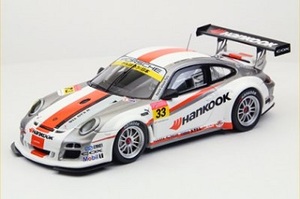 EBBRO 1/43 Hankook Porsche Super GT300'11 #33