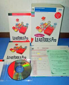 【563】LeadTools Pro 10.0J Windows用 リードツール プロ アプリケーション開発 画像処理ツール ソフト 画像解析 フィルタ リージョン API