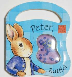 Peter,Rattle! рука . имеется погремушка тоже становится младенец книга с картинками Peter Rabbit английский язык 