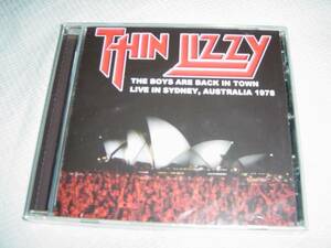 THIN LIZZY 「THE BOYS ARE BACK IN TOWN -LIVE IN SYDNEY-」　オリジナル盤