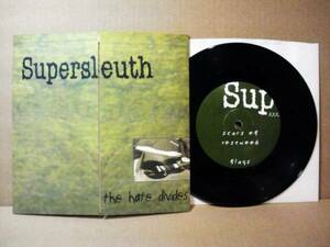 SUPERSLEUTH / The Hate Divides [7EP] 1999年 sXe/youth crew/chain of strength