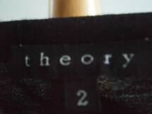 ★☆★【theory セオリー】黒カットソー＜2＞★☆★_画像2
