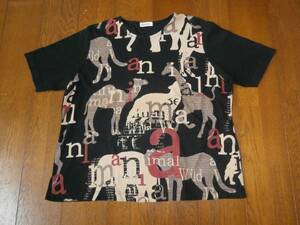 ★☆★【CHADORIAN】アニマル柄TシャツUSED★☆★