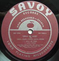 ◆ MILT JACKSON / Opus De Jazz ◆ Savoy MG-12036 (maroon:RVG) ◆ V_画像3