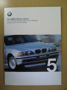 [C244] 98 year BMW 5 series catalog 