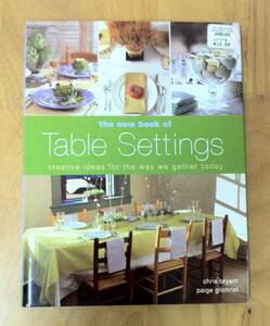 【洋書】The New Book of Table Settings