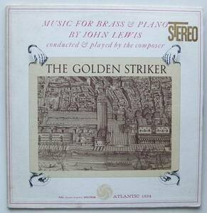 ◆ JOHN LEWIS / The Golden Striker ◆ Atlantic SD-1334 (grn/blue:dg) ◆ W