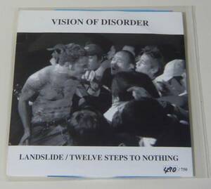 『7''X2』VISION OF DISORDER/LANDSLIDE/7''EP 5枚で送料無料