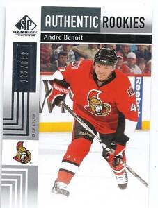 11-12 SPGU Andre Benoit RC /699