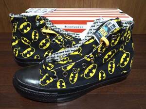 CONVERSE ALLSTAR HI BATMAN コンバース オールスター バットマン ハイカット【1C990】 ブラック 黒 キャンバス生地 26.5cm