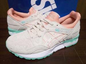 16年製 ASICS GEL-LYTE V アシックス ゲルライト 5【TQ6R9L2121】オフホワイト スウェード ピンク 24.0cm