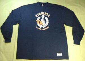 ★DOUBLEHARD★ダブルハード★VIRGINIA★ロン TEE★XXL★紺★