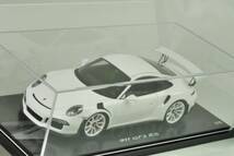 スパーク 1/18 ポルシェ 911 991 GT3 RS ホワイト WH 500台限定_画像3