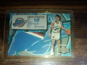  John stock ton. jersey - card!!john stockton NBA