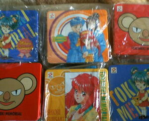  Tokimeki Memorial * not for sale CD can * wistaria cape poetry woven rainbow . one-side . pavilion .*6 piece 