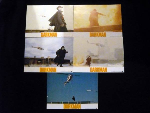 Оригинальный немецкий набор карточек для лобби Darkman, фильм, видео, Товары, связанные с кино, фотография