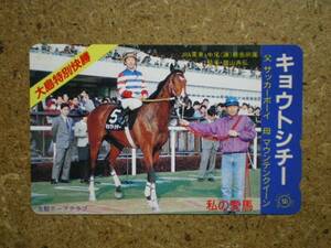 I559* both tosichi- horse racing telephone card / telephone card stamp payment welcome 