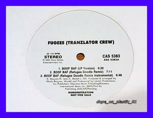 Fugees/Boof Baf/プロモオンリー!!!/US Original/5点以上で送料無料、10点以上で10%割引!!!/12'