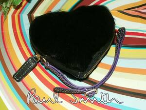 *s970* новый товар стандартный Paul Smith кролик Heart бардачок обычная цена 12100 иен 