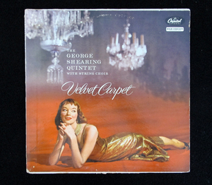 ◆GEORGE SHEARING ◆CAPITOL 米 美女ジャケ ターコイズ