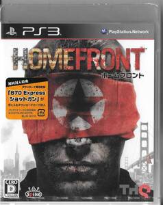 ★☆新品未開封/PS3/初回特典付★HOMEFRONT(ホームフロント)☆★