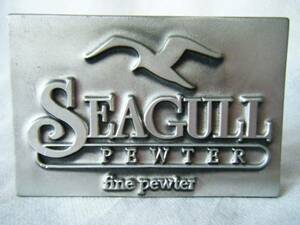 ☆SEAGULL PEWTER　プレート 　美品