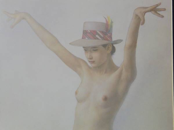 Shogo Takatsuka, Hermosa mujer pintando, pájaro, De obras raras de colección de arte., Nuevo con marco, cuadro, pintura al óleo, retrato