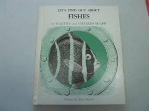 *LET'S FIND OUT ABOUT*FISHES*SHAPP* учеба иностранная книга книга с картинками sonosi-