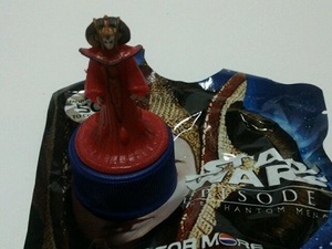  Star Wars EP1 bottle cap # Queen *amidala(2)