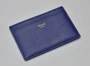 CELINE Celine leather pass case card-case Y-18778B