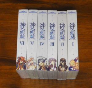 Blu-ray　神々の悪戯 アニメイト限定版 全6巻セット