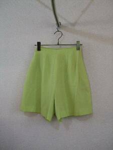  yellow green short pants (USED)72515②