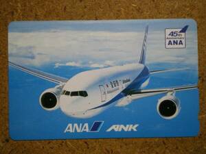 hi/DP3・航空 全日空 ANA 45th ANK テレカ