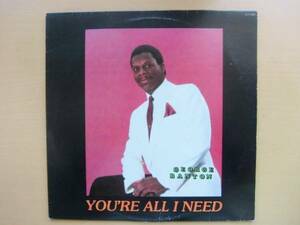 George Banton / You're All I Need / カナディアン・インデイ・レアソウル / Love Light Records LLT 1105 / 1987 / サザンソウル