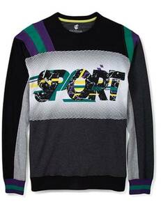 USA正規品 【XL】 80s ROCAWEAR ロカウェア オールドスクール スウェット クルーネック トレーナー HIPHOP ヒップホップ Jay-Z