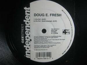 DOUG E. FRESH / IT'S ON! ◆S854NO◆12インチ