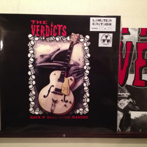 VERDICTS Limited Edition 500 ポスター付 LP Rock N' Roll Noise Makers 1999 US Psychobilly サイコビリー ネオロカビリー