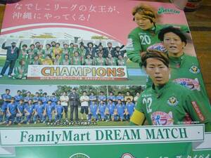 B2大 ポスター　なでしこリーグ　ジャパン　女子サッカー
