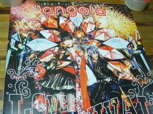 貴重レア B2大 ポスター angela　アンジェラ　LOVE ＆ CARNIVAL